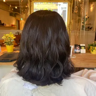 ミディアム 髪質改善/shuki 韓国/代表取締役のヘアスタイル