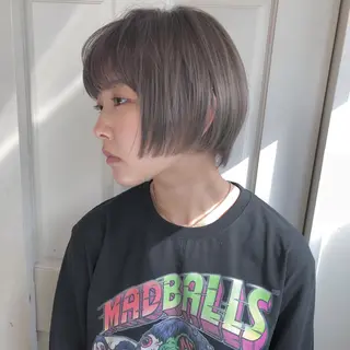 ショート 🌸ハイトーン 新田 廉 🌸のヘアスタイル