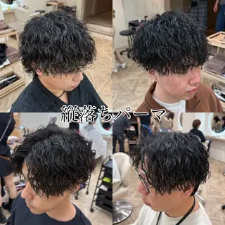 パーマ メンズ 市原亮/名古屋駅/ ツイスパ/波巻きのヘアスタイル