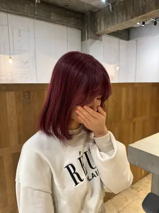 カラー Casetta. もえか🌟のヘアスタイル