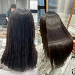 ミディアム 美髪矯正/髪質改善 /氏原のヘアスタイル