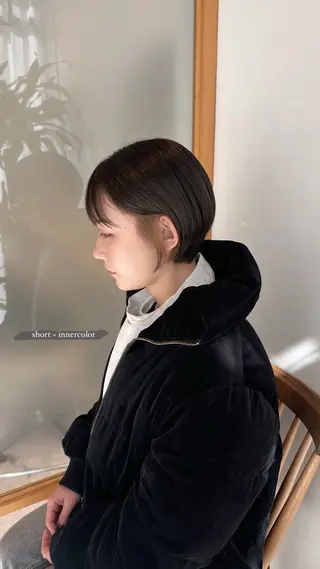 ショート Luke.⋆𝜗𝜚 下谷 佳乃のヘアスタイル