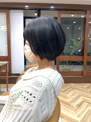 ショート 似合わせショート🌿 ボブ🫧 乾辺真悠子のヘアスタイル