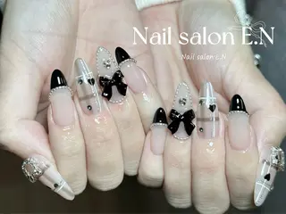 ネイル E.N🦋 長さ出し/持ち込みのネイルデザイン