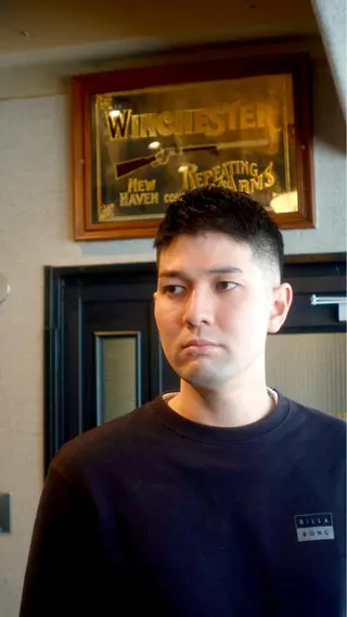 ショート メンズ メンズ眉毛ワックス 青山英憲のヘアスタイル