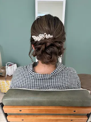 セミロング ヘアアレンジ M.arc 【マーキ】のヘアスタイル