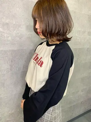 ミディアム 似合わせのプロ🕊 美髪矯正/ioriのヘアスタイル