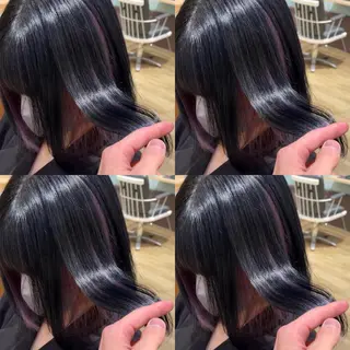 ミディアム カラー 大人可愛い透明感🌟 小顔・韓国髪🌟野中のヘアスタイル