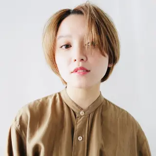 ショート カラー ショートボブ縮毛矯正 髪質改善のプロ山道潤のヘアスタイル