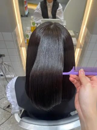 カラー 新宿/韓国風レイヤー /艶カラーRionaのヘアスタイル