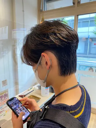 ショート 全国認定講師 高久のヘアスタイル