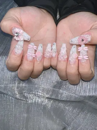 ネイル Lee Nails チップ長さだし専門店のネイルデザイン