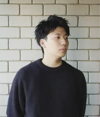 パーマ メンズ 栄　メンズカット /田　亮樹のヘアスタイル