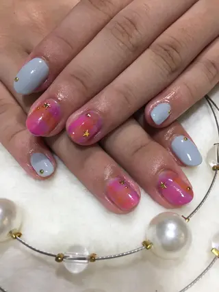 ネイル Sympa 𝓜iwako🐰ᩚのネイルデザイン