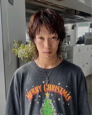 ミディアム カラー メンズ メンズ🔥 撮影モデル募集のヘアスタイル