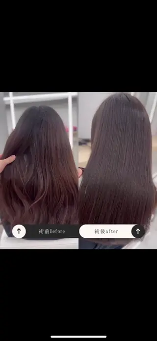 セミロング 🫧透明感 × 艶髪カラー🫧このかのヘアスタイル