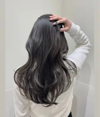 ロング ❤︎︎韓国ヘア❤︎︎ 𝑺𝒉𝒊𝒉𝒐のヘアスタイル