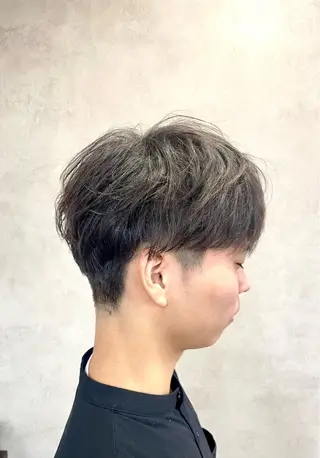 ショート メンズ 清潔感×束感ヘア🔥 メンズ専門篠原のヘアスタイル