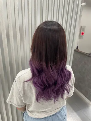 ミディアム カラー 野崎 孝章のヘアスタイル