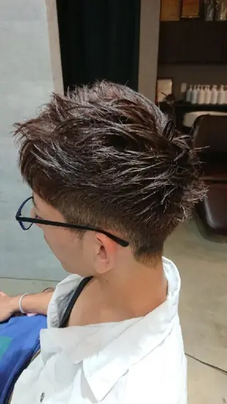 メンズ カラー 浅野  勇貴のヘアスタイル