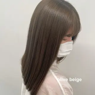 セミロング カラー 💗🤍透明感カラー 🤍💗kanonのヘアスタイル