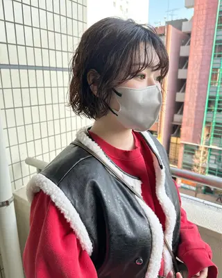 ショート 🛑柔らか透明感 カラー🛑大谷のヘアスタイル