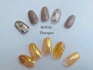 ネイル 【尾下】 ロイヤル•セラピストのネイルデザイン