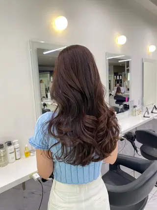 ロング カラー 🔷似合わせのプロ KUMA🔷のヘアスタイル