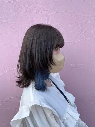 ミディアム カラー 【史上最高】口コミ No.1/ナツキのヘアスタイル