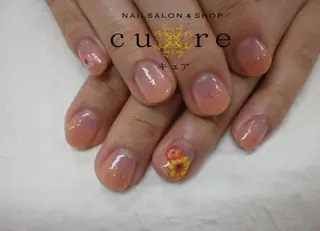 ショート ネイル ネイルサロン Cureのネイルデザイン