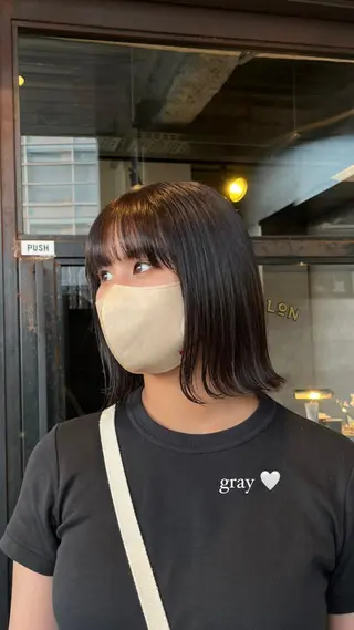 ミディアム the OSCAR所属・韓国ヘアスタイリスト Harukaのヘアスタイル