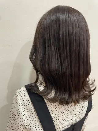 ミディアム Freez オオヤブ カホのヘアスタイル