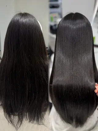 ロング 名駅/大人韓国ヘア 艶カラー/Rihoのヘアスタイル