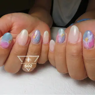 ネイル S02 𝙲𝚑𝚒𝚎のネイルデザイン