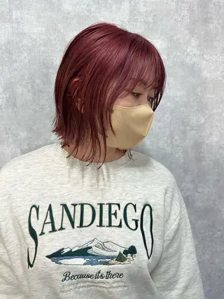 ショート C’LD hair  produce /シールドヘア所属・モテ髪/ボブ/ショー ト/アダチフウトのヘアスタイル