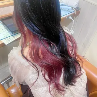 ロング カラー 🌸小島友梨香🌸 ブリーチカラーのヘアスタイル