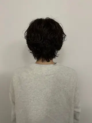 ショート aika/パーマ/ ショート/伏見のヘアスタイル