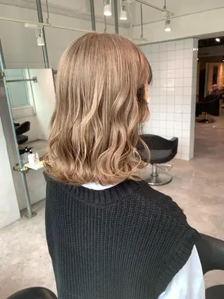 ミディアム 表参道店大人っぽ ブラウン🪞TOWAのヘアスタイル