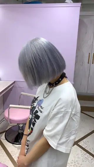 ショート L STUDIO心斎橋店所属・派手髪支持率No1 Eisukeのヘアスタイル