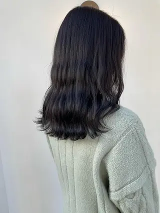 セミロング カラー 中目黒🌼 🌼ハナのヘアスタイル