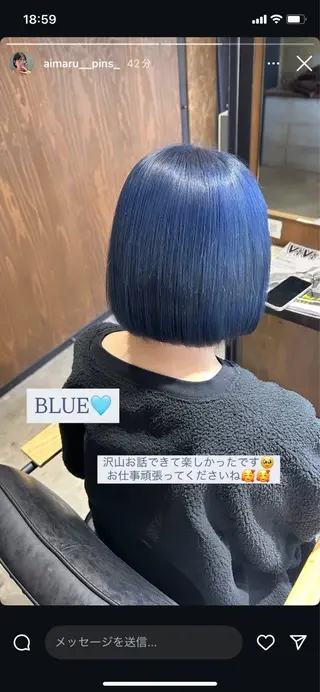 ショート カラー Blanco Color&Careのヘアスタイル