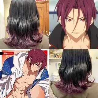 ミディアム カラー SALOWIN池袋East店3F所属・インナーカラー 推し ブリーチ 髪質改善のヘアスタイル