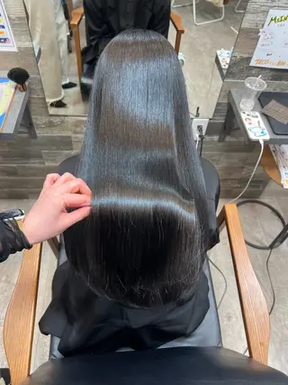 ロング 高森 俊輔のヘアスタイル
