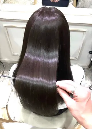 ミディアム カラー 🌷横浜/レイヤー /艶カラー🌷のヘアスタイル