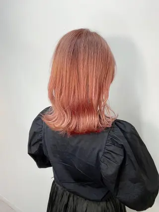 ミディアム 透明感/ツヤ髪/ さら艶/前田祥汰のヘアスタイル