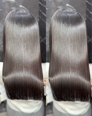 ロング JIN|乾かしただけ 美髪矯正本格髪質改善のヘアスタイル