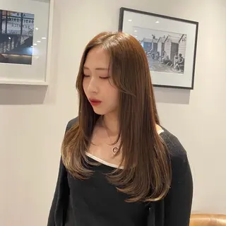 ロング レイヤー/抜け感カラ ーAI🫧🎀のヘアスタイル