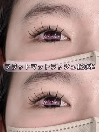 マツエク・マツパ foisalon 大久保店のマツエク・マツパデザイン