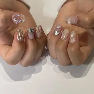 ネイル 8113 海外/y2k/韓国のネイルデザイン