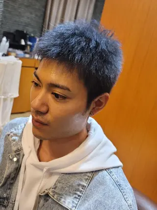 ショート カラー メンズ HAIR MODE KIKUCHI銀座店所属・💈リクエスト受付中 サトウのヘアスタイル